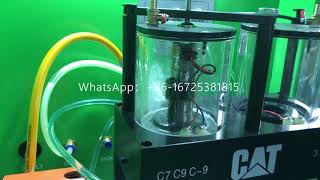 HEUI Injector Testing for CR966 Multi-function Common Rail test Bench Operation Video