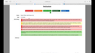 iAbacus Tutorial: How to Add RAG Ratable Criteria to a Template (e.g. Ofsted Framework)