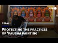 Nepal artist breathes life into sacred painting tradition | AFP