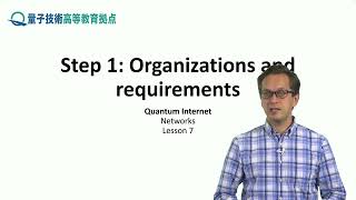 7-1 Organizations and requirements