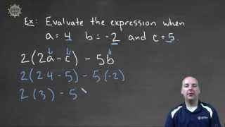 Evaluating Variable Expressions