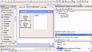 Visual Basic Tutorial - Arrays Part 1/2