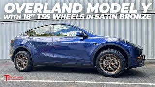 Overland Tesla Model Y Custom Build - Lift Kit, Skid Plate, Brush Guard Bull Bar, 18\