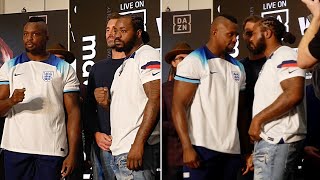 THE BODY SNATCHER RETURNS! - DILLIAN WHYTE & JERMAINE FRANKLIN FACE OFF AT WEIGH IN