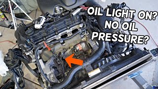 HYUNDAI SANTA FE RED OIL LIGHT ON, NO OIL PRESSURE FIX