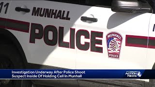 Man fighting with police in holding cell shot by officer in Munhall, investigators say