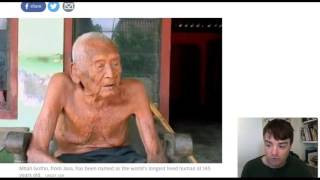 145 years old, oldest living man wants to die