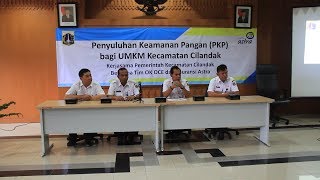 Sosialisasi Penyuluhan Keamanan Pangan Bagi Sekitar 45 Pelaku UMKM Kecamatan Cilandak