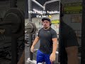 heavy shoulder press raw 185 lbs