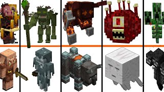 変異した生き物としてのMinecraftのガストと他の暴徒「比較」