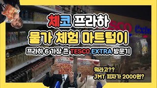 [🇨🇿프라하오답노트] EP.07 체코 물가 체험하러 TESCO 가봤습니다 / VLOG