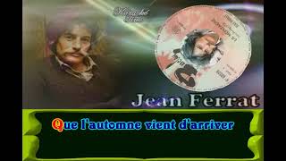 Karaoke Tino - Jean Ferrat - La montagne