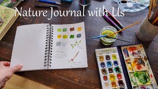 How We Do Nature Journaling | Charlotte Mason Inspired Homeschool