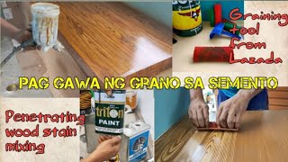 PAANO MAG HASPE SA CONCRETE/SIMENTO + PAGTIMPLA AT SPRAY NG PENETRATING WOOD STAIN TIPS |Kidnanz Tv