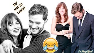 Fifty Shades Freed Bloopers and Funny Moments - Try Not To Laugh