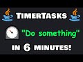 Learn Java timertasks in 6 minutes! ⏲️