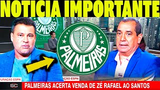 NICOLETTI TROUXE A INFORMAÇÃO DO PALMEIRAS! PALMEIRAS TOMA DECISÃO E FEZ A VENDA...''