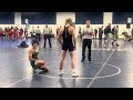 aj hague vs adams state university rocky mountain open 133’s semifinal.