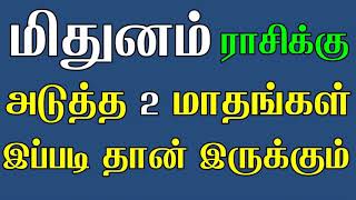 மிதுனம் ராசிக்கு அடுத்த 2 மாதங்கள் இப்படி தான் இருக்கும் | Mithunam Rasi Palan 2 Months Prediction