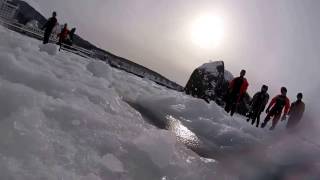 斜里知床流氷ウォーク Hokaido Sharitoko Walk on the Drifted Ice - Part 7