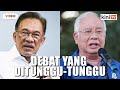 Anwar, Najib bersemuka kali pertama dalam debat awam malam ini