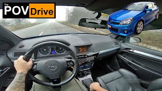 Opel Astra H OPC 2.0T 241hp | POV Test Drive