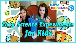 Easy DIY Science Experiments for Kids #StayHome Learn #WithMe | Marvelous Science Series EP 1