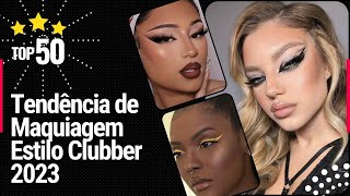 Tendência de Maquiagem Estilo Clubber 2023 - Veja 50 Modelos de Maquiagem Estilo Clubber