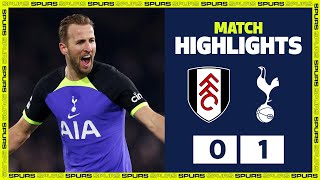 Fulham 0-1 Tottenham | All Goals & Extended Highlights | Premier League