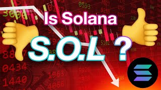 Is Solana S**t Outta Luck (SOL, get it?!) ? - How the network went down - Trouble brewing?