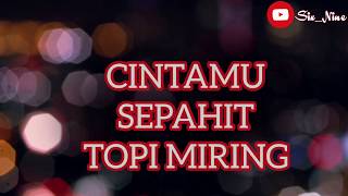 Cintamu Sepahit Topi Miring -JHF ( Lirik )