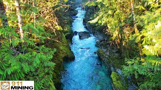 The First Gold In A Huge Bedrock Canyon!