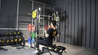 Multifunctional Smith machine for gym Fitness Equipment