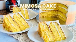 The Ultimate Mimosa Cake: Easy Recipe for Beginners | Perfect for Brunch \u0026 Celebrations!