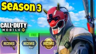 SEASON 3 BATTLE PASS MAXED OUT in COD MOBILE