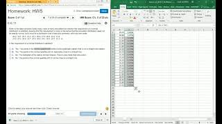 Quick Normal Quantile Plot in EXCEL
