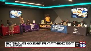 KCTV report at Graduate Kickstart event