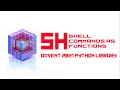 Running Shell Commands as Functions - sh python library - Advent of Code 2021