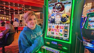 Hoping This New Slot Machine Will Throw Me a Bone! (Pug Pays)