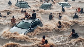 Urgently. Unprecedented flooding in Bandar Lampung, Sumatra, Indonesia