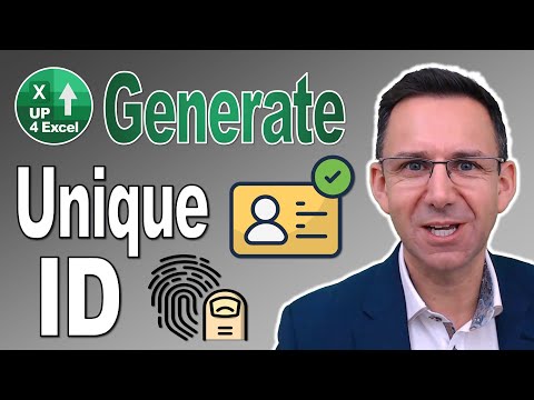 How to Create Unique IDs from Your Excel Data – Automate Unique IDs in Excel