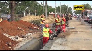 Continúan obras del Superviaducto