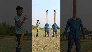 April 30, 2023 Double role Long headed man Funny vfx magic video