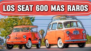 Los Modelos Más EXCLUSIVOS del SEAT 600 ¡Solo para COLECCIONISTAS!