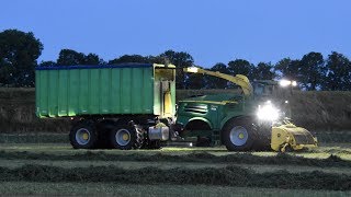 John Deere 8600i containerhaak - Timmerman Groenvoederdrogerij   Luzerne hakselen