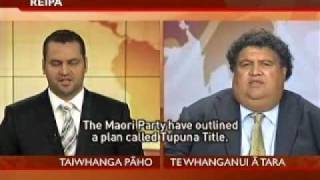Parekura Horomia shares his thoughts on current political issues Te Karere Maori News TVNZ