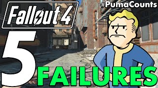 5 Reasons Why Fallout 4 Failed and is Disappointing #PumaCounts
