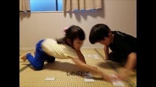 【競技かるた】ちはやふるに憧れて競技かるたを始めた兄妹_20161001