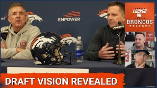 Denver Broncos Sean Payton, George Paton Outline Vision For 2024 NFL Draft