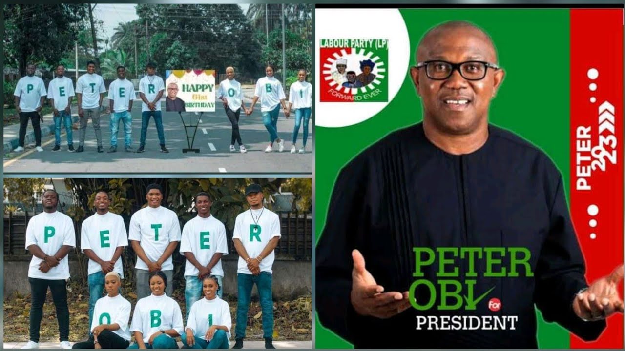 See How Nigeria Youths Celebrate Peter Obi Birthday, The Love For Him ...